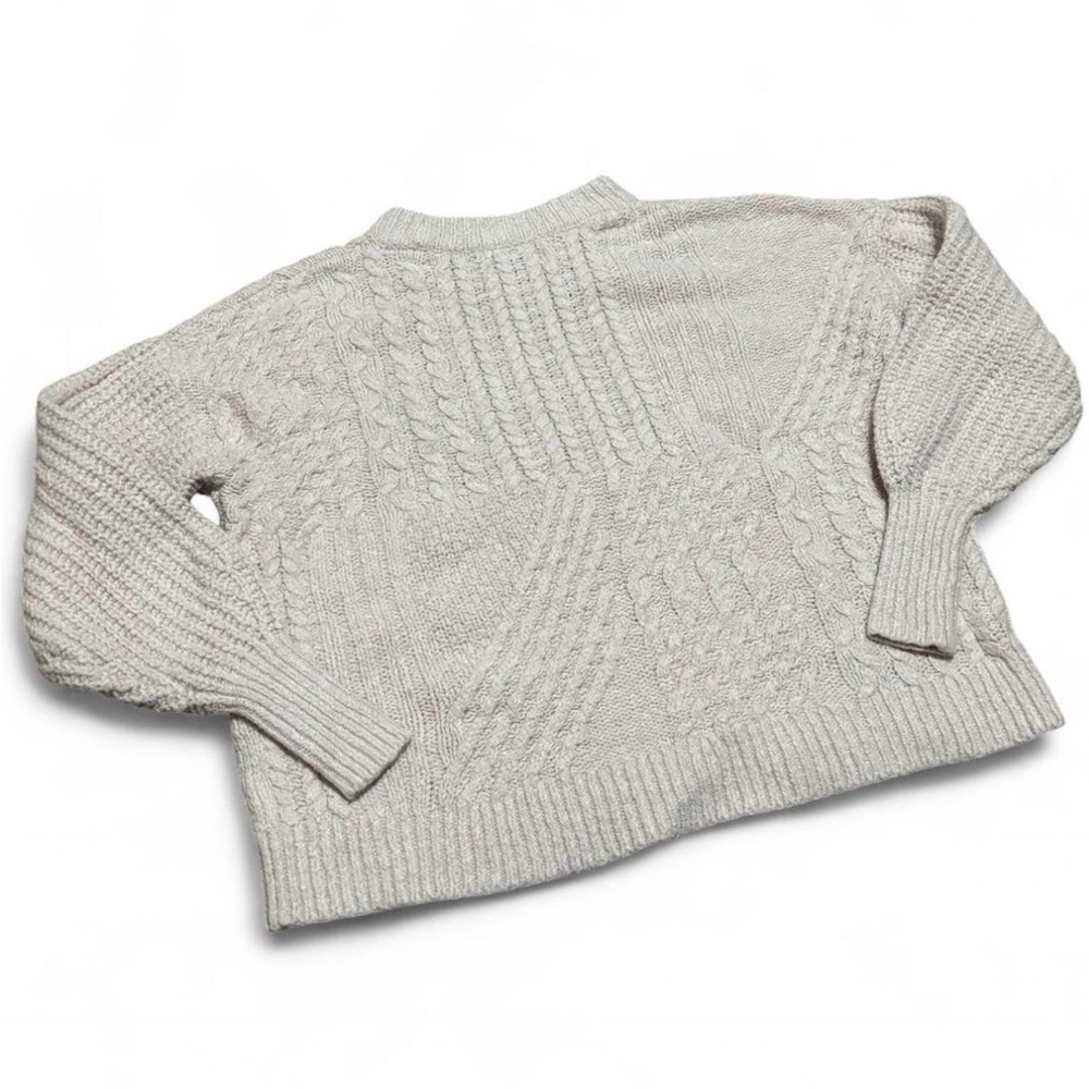 Old Navy Cozy Pale Pink Cable Knit Sweater